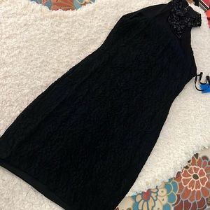 Jump apparel co. Black lace lined dress. 5/6